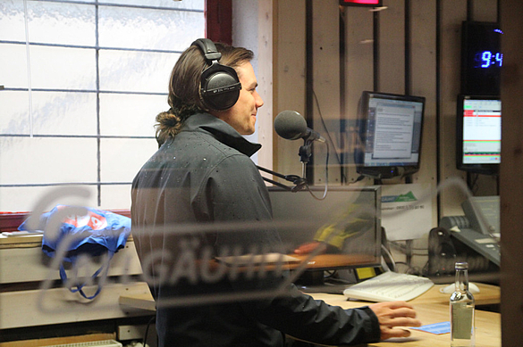 Sebastian im Studio Hitradio
